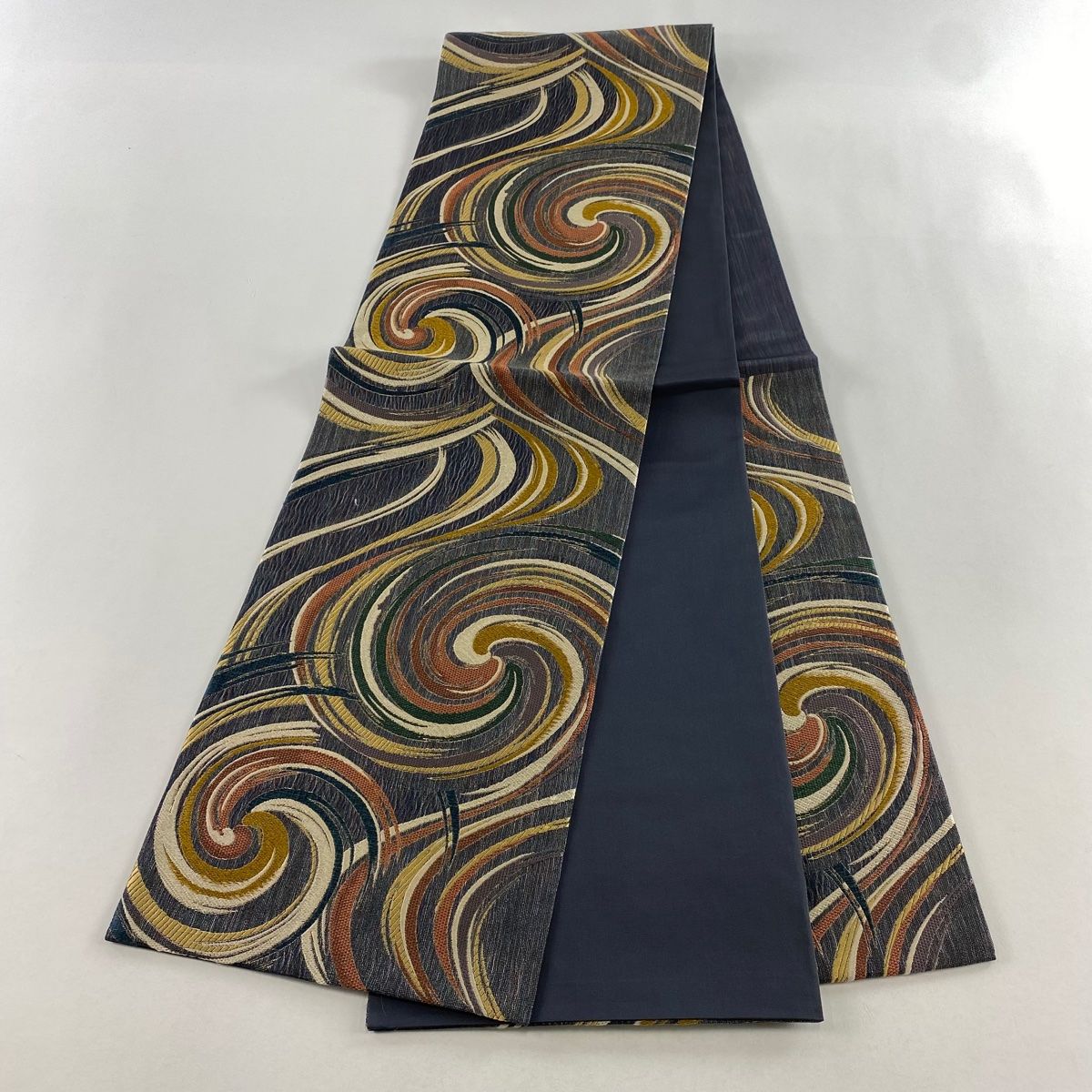 A 148六通帯 多彩金銀糸　美品 名品 幾何学 横段縞金糸 着物 000000059579-01-m.jpg?t=