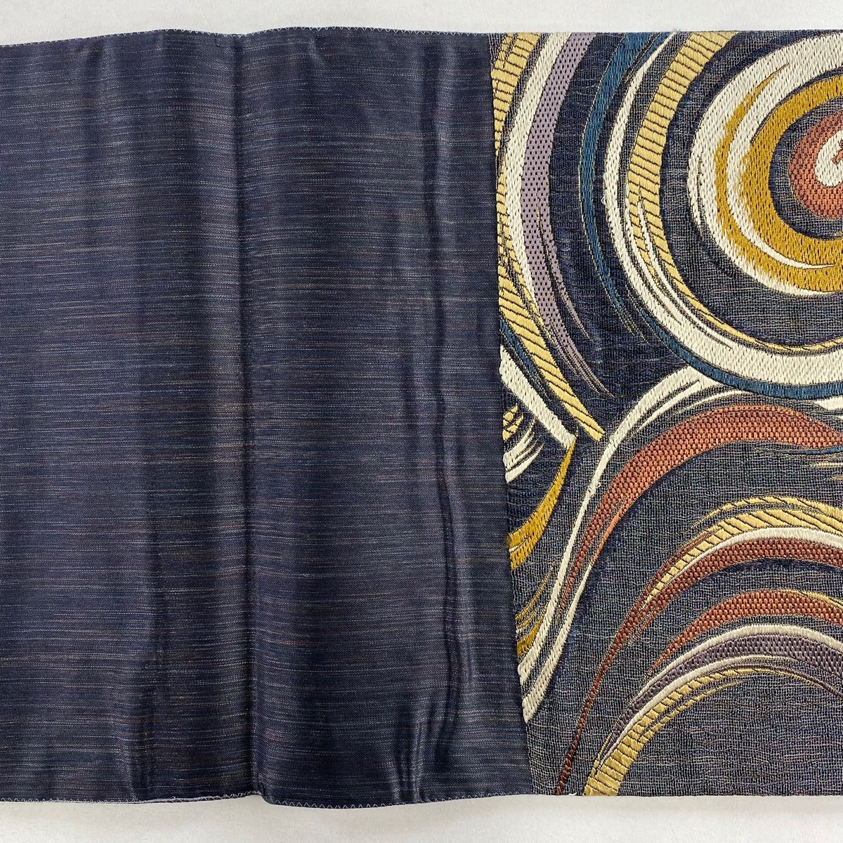 A 148六通帯 多彩金銀糸　美品 名品 幾何学 横段縞金糸 着物 000000059579-01-m.jpg?t=