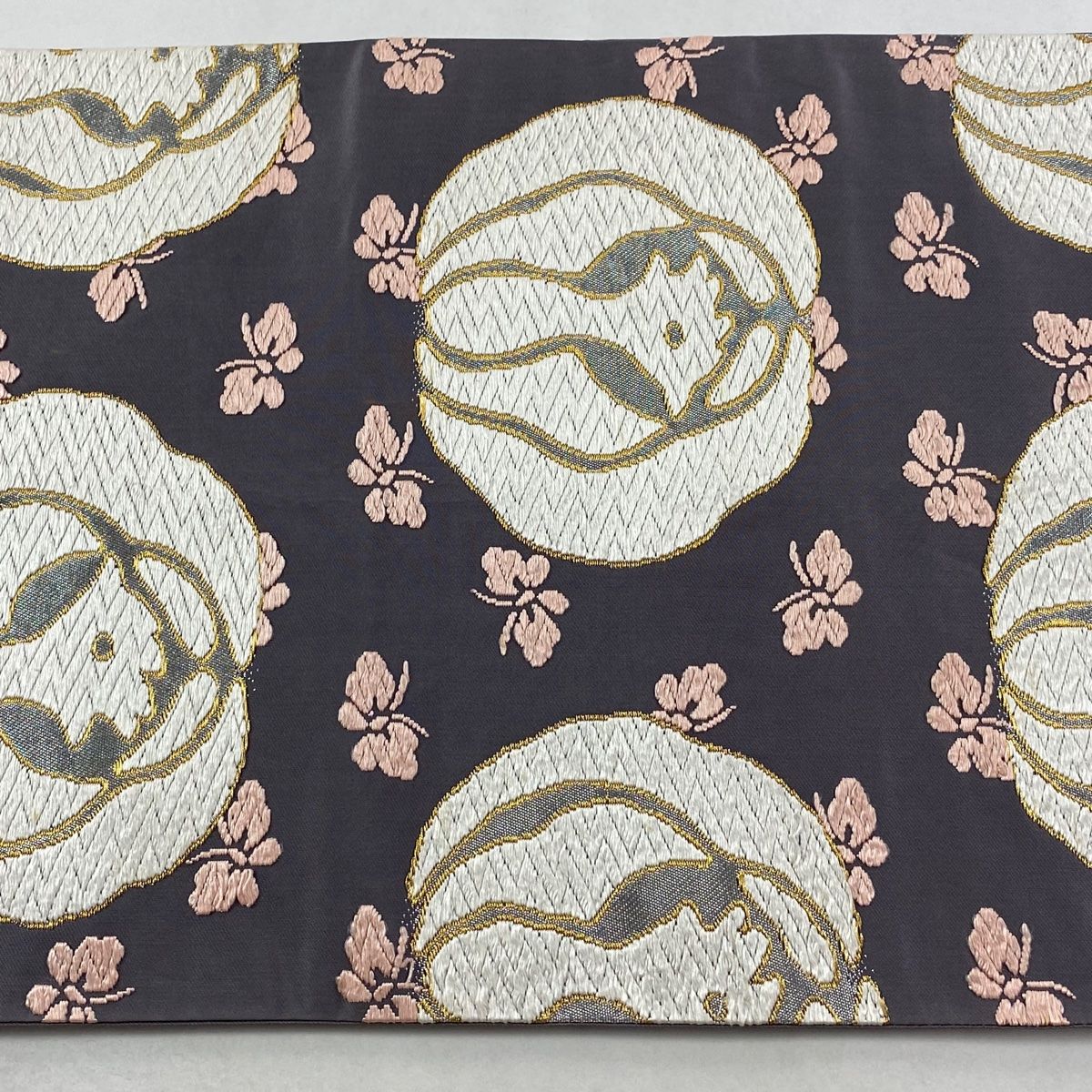 O0704 美品 逸品 豪華 唐織 河合美術織物 正絹 袋帯 O0704 美品 逸品 豪華 唐織 河合美術織物 正絹 袋帯