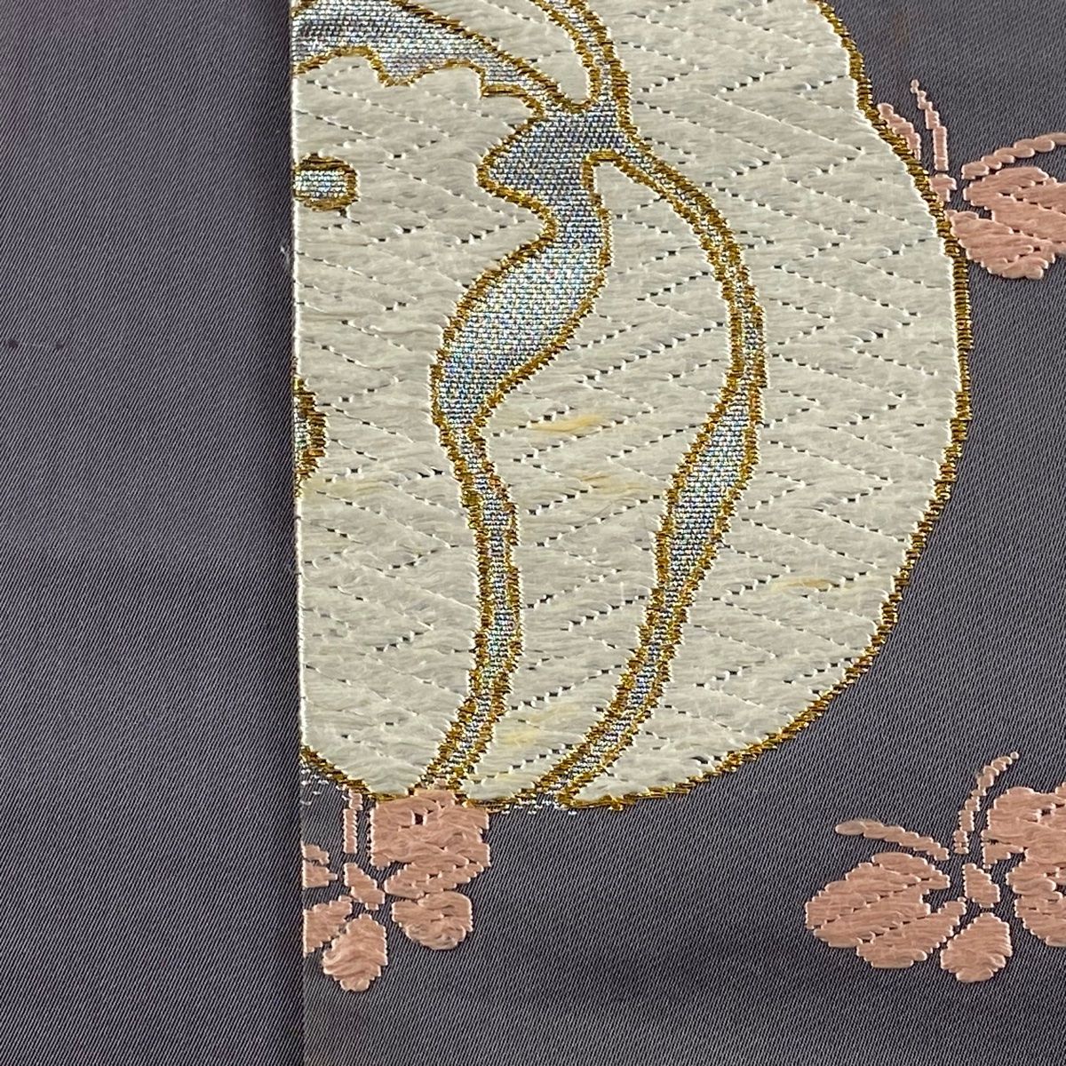 O0704 美品 逸品 豪華 唐織 河合美術織物 正絹 袋帯 O0704 美品 逸品 豪華 唐織 河合美術織物 正絹 袋帯