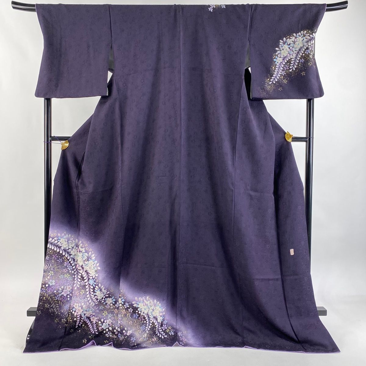 美品】 訪問着 身丈178.5cm 裄丈72cm L 袷 翠山工房 やまと 落款