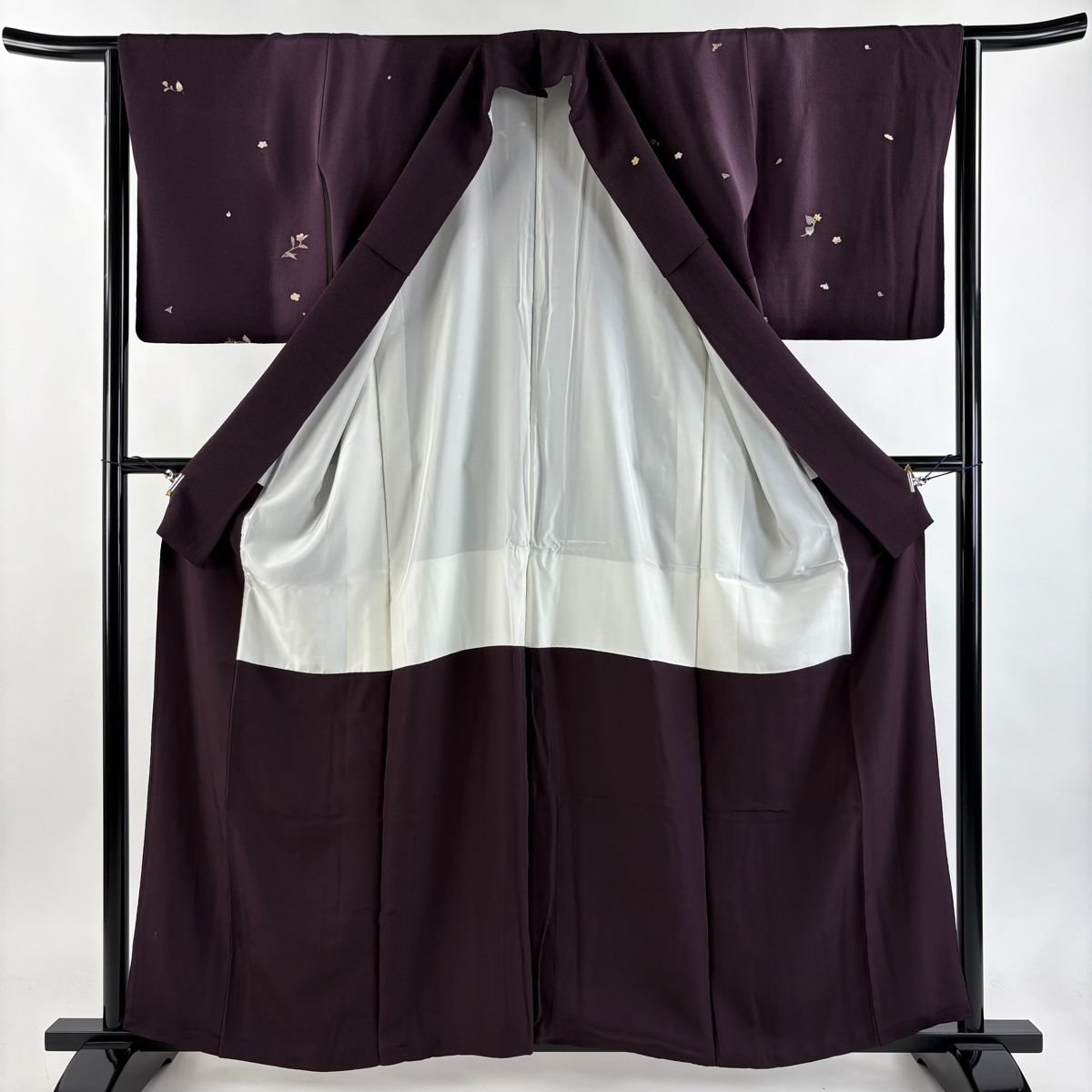 平和屋着物○訪問着 紬地 更紗花文 正絹 逸品 DAAZ0161ps 2025年最新