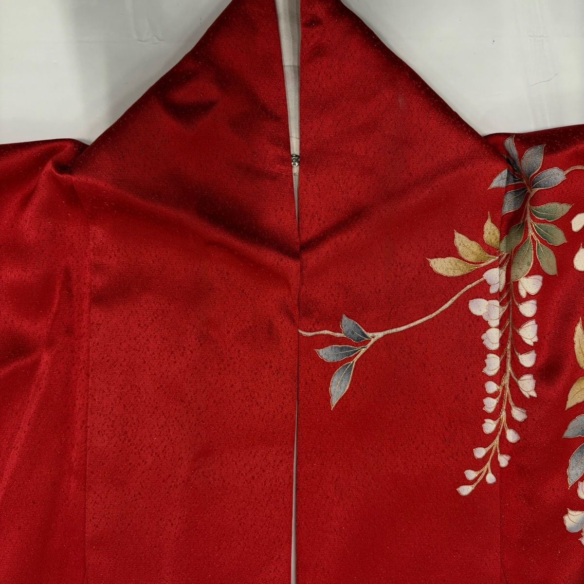 振袖 身長163-178cm 赤×金　正絹 振袖 身長163-178cm 赤×金 正絹 振袖 身長163-178cm 赤×金 正絹 振袖