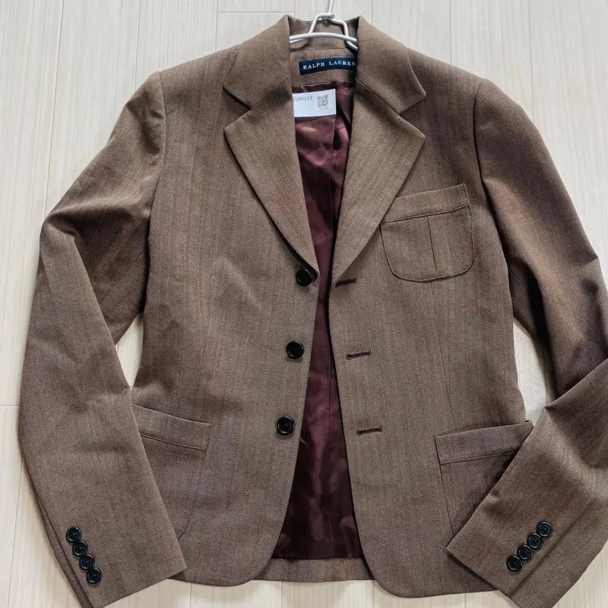 ほぼ新品 RALPH LAUREN セットアップスーツ 上下 ジャケット ロング