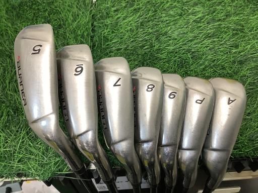 中古】 テーラーメイド BURNER SUPER LAUNCH 8S アイアンセット IR