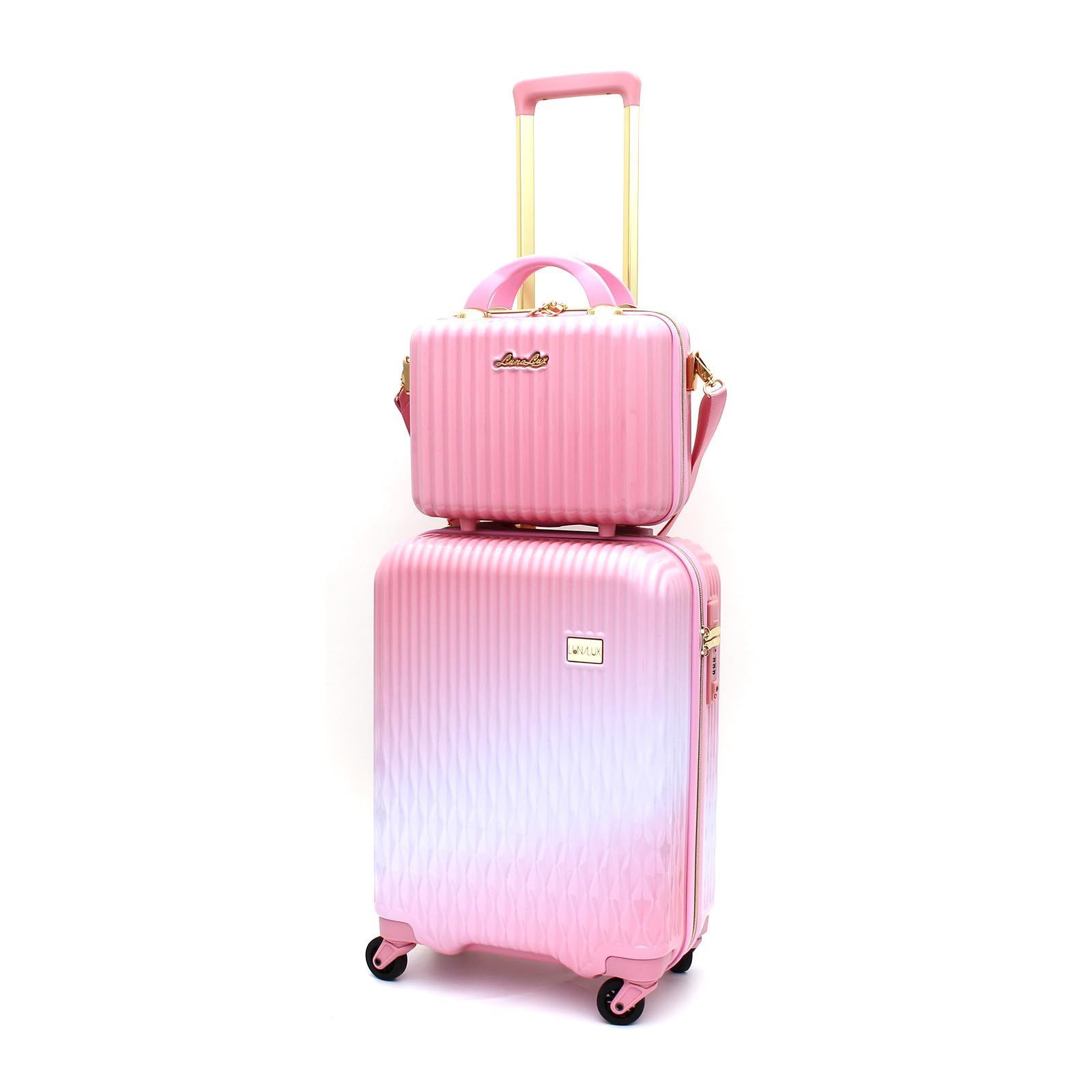 数量限定】機内持込 ブルー/ピンク Sサイズ LUN2116-48 ルナルクス