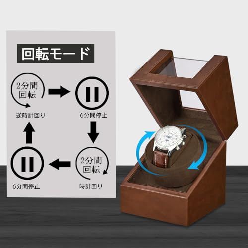 新品】ワインディングマシーン（1本巻き) ウォッチワインダー 自動巻き