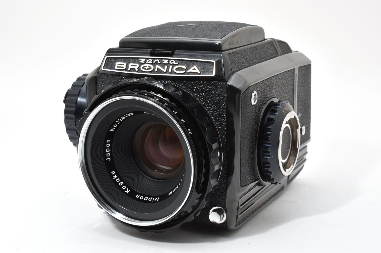 ◇◇ 極上完動品 ゼンザ ブロニカ Zenza Bronica S2 ブラック 75mm f2