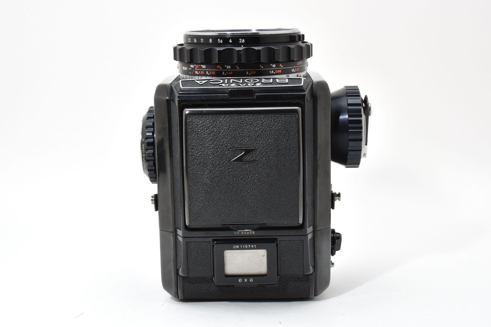 ◇◇ 極上完動品 ゼンザ ブロニカ Zenza Bronica S2 ブラック 75mm f2