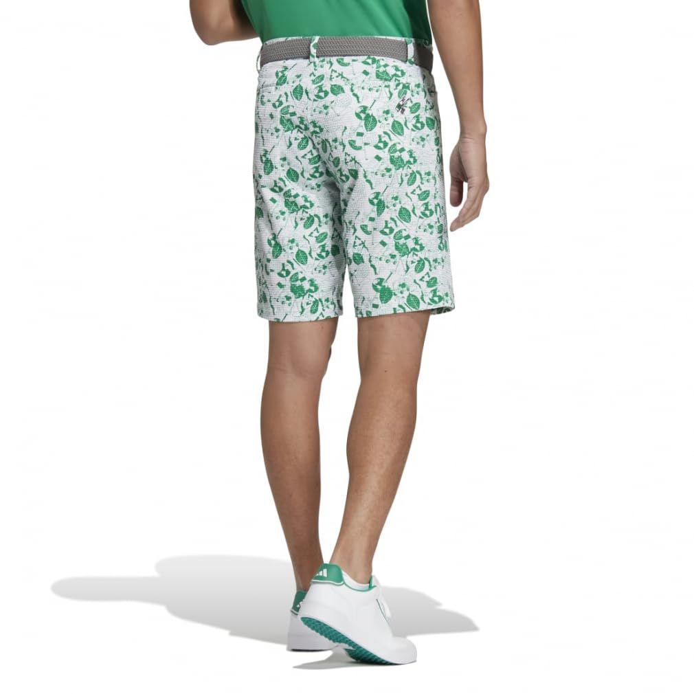 アディダスゴルフ] ゴルフショートパンツ PLAY GREEN サッカープリント