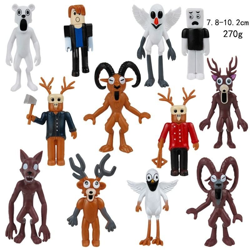 ロブロックス 99日生き残る ディアモンスター鹿シカ オウル フィギュア