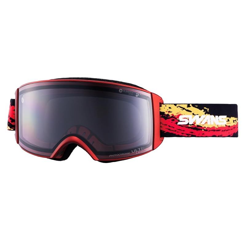 スワンズ] 日本製 スノーゴーグル RACAN ラカン 眼鏡対応 調光 ミラー スワンズ] 日本製 スノーゴーグル RACAN ラカン 眼鏡対応 調光 ULTRA