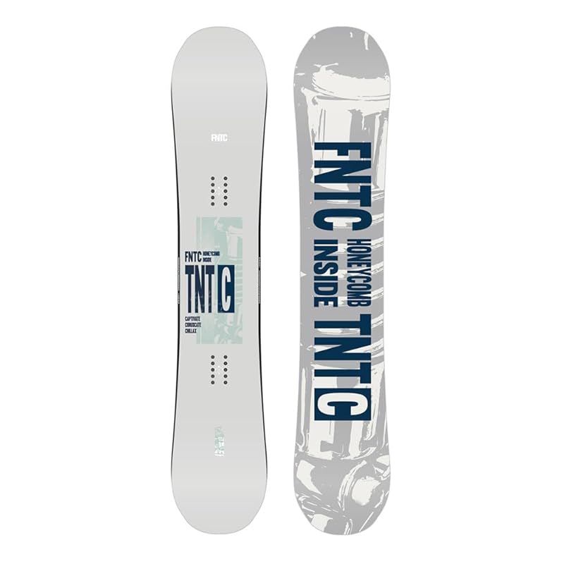 【100%新品，定番人気】 エフエヌティーシー スノーボード 板 メンズ フリースタイルボード TNT C ＬＩＧＨＴ ＧＲＥＹ 0 スポーツ