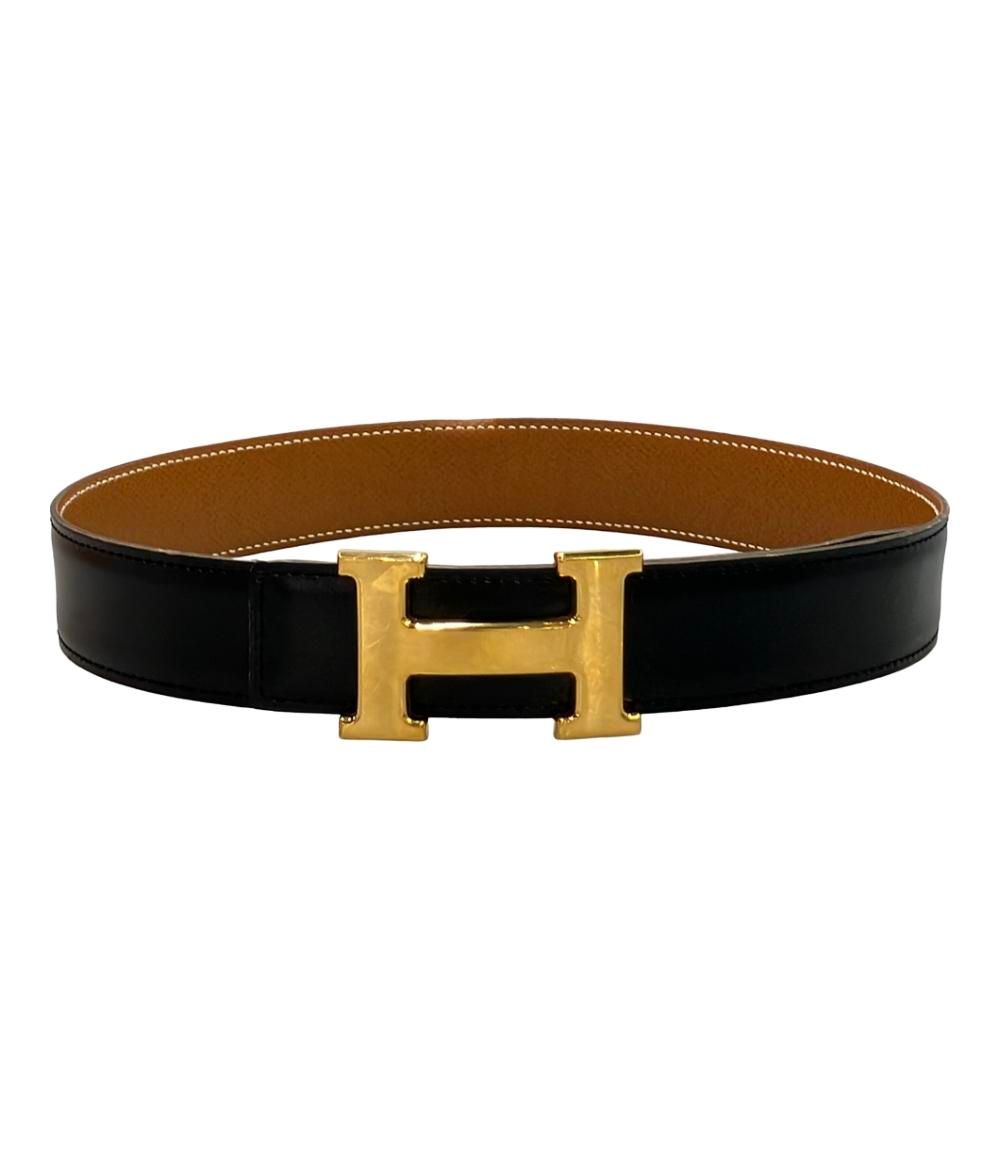 【美品✨️】HERMES コンスタンス Hバックル リバーシブル金具ベルトX刻印 エルメス 刻印◯I 1979年 コンスタンス Hバックル リバーシブル ベルト