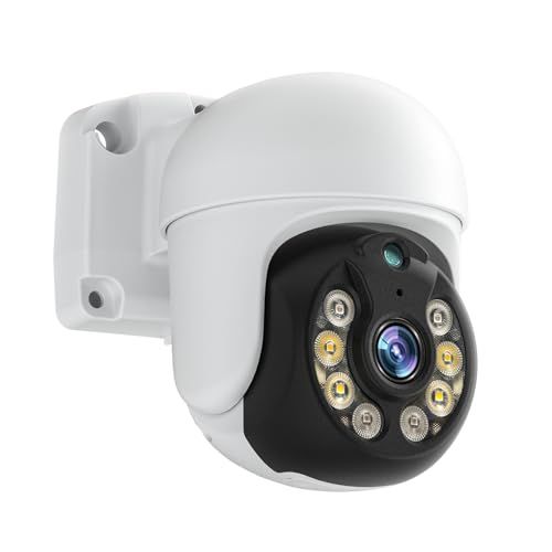 新品】【4K 360°全方位追尾】 YESKAMOO 防犯カメラ 屋外 800万画素 PTZ