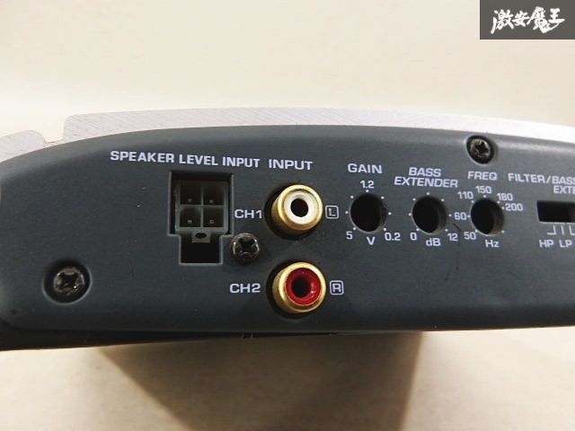 実動外し】 ADDZEST アゼスト APA2080 1/2CH チャンネル 小型 パワー