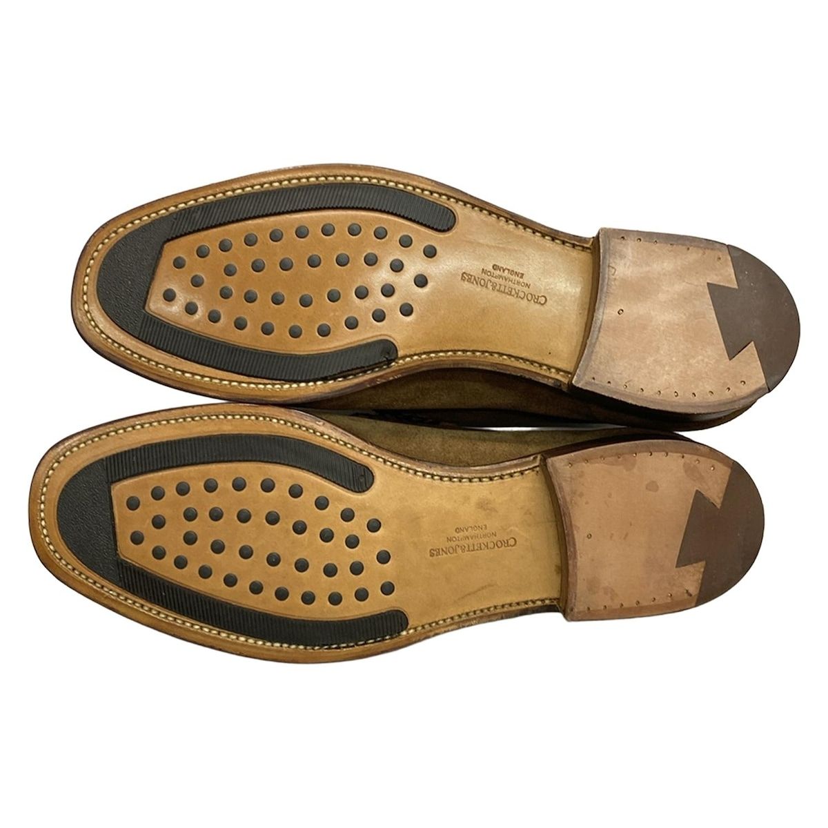 着用1回 CROCKETT＆JONES MALTON 7E ブラウン 着用1回 CROCKETT＆JONES