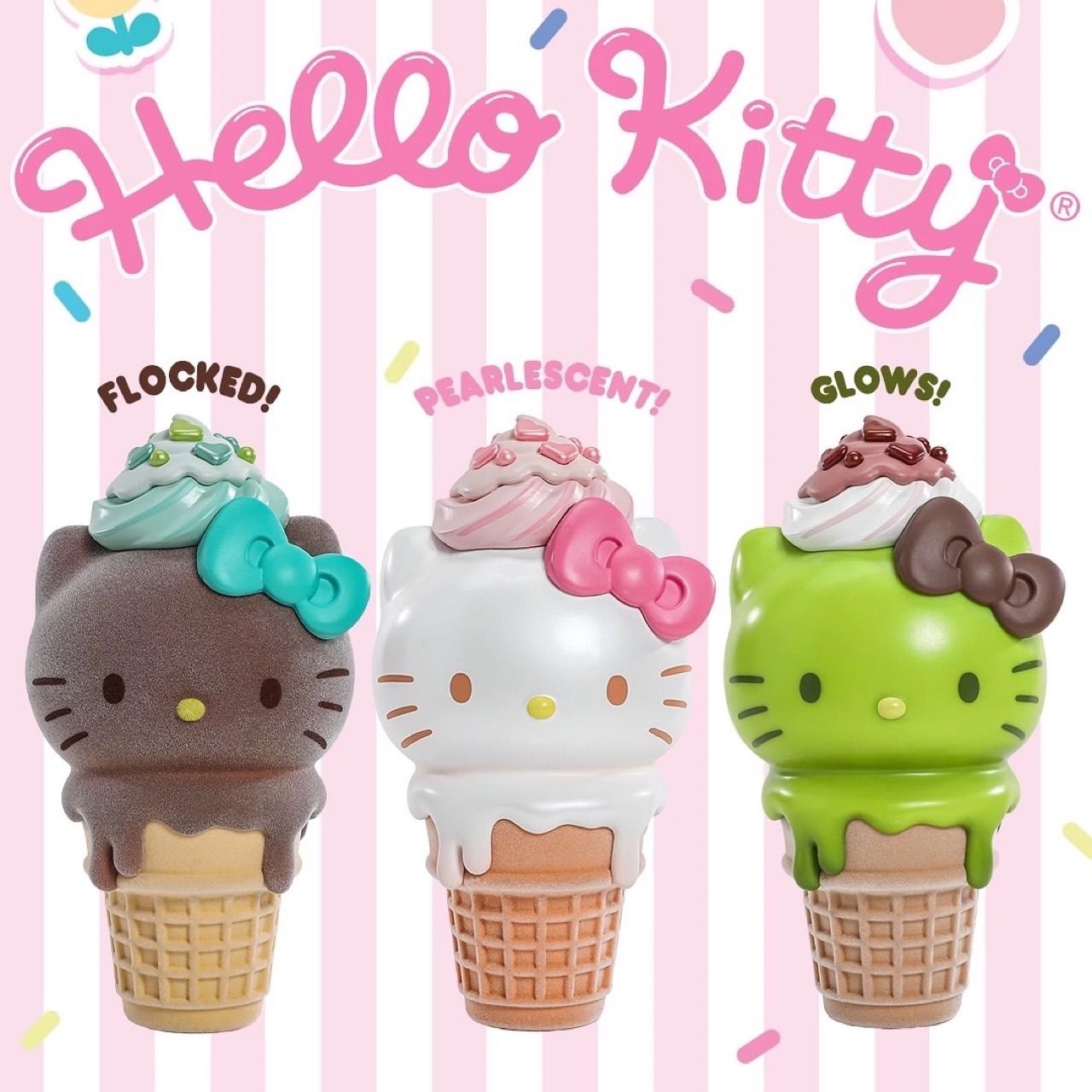 kidrobot ハローキティアイスクリーム 50収納記念 コレクション