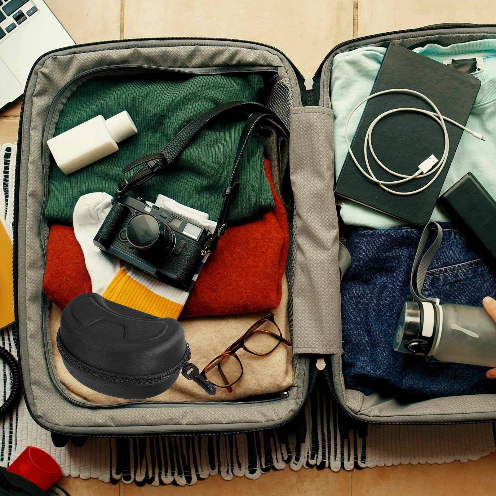 新着商品】11 x cm cm 21 耐衝撃スノーボードゴーグルボックス x