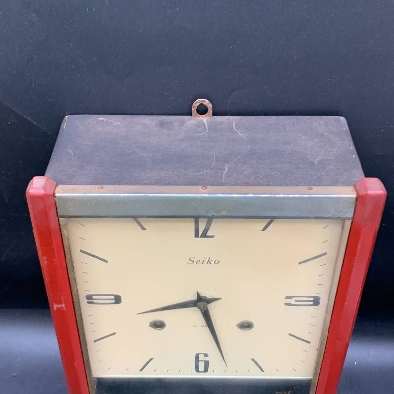 SEIKO(セイコー) ゼンマイ式振り子時計 アンティーク 昭和 動作未確認