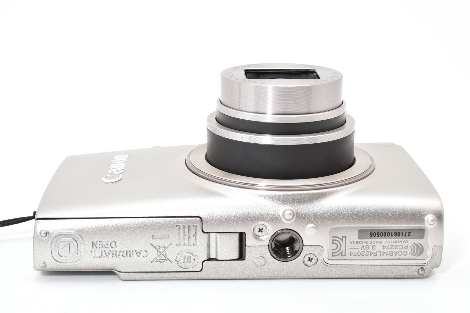 返品保証】☆極上美品☆ Canon キヤノン IXY650 イクシー シルバー