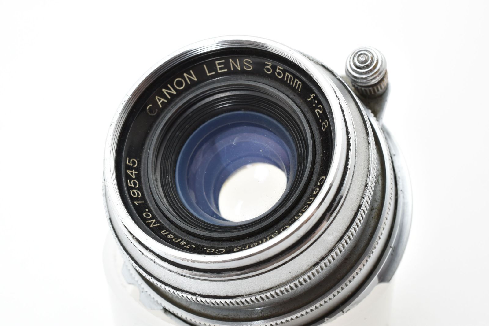 返品保証】☆実用品☆ キヤノン CANON LENS 35mm F2.8 フード付き