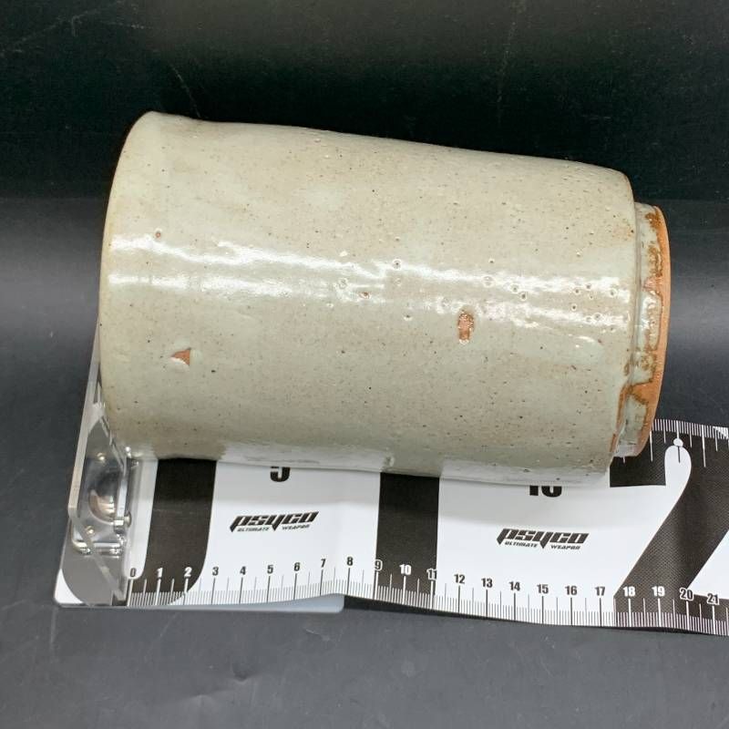S390 茶道具 水指 共箱 木箱 水差し 水指 陶器 銘あり 在銘 作家もの