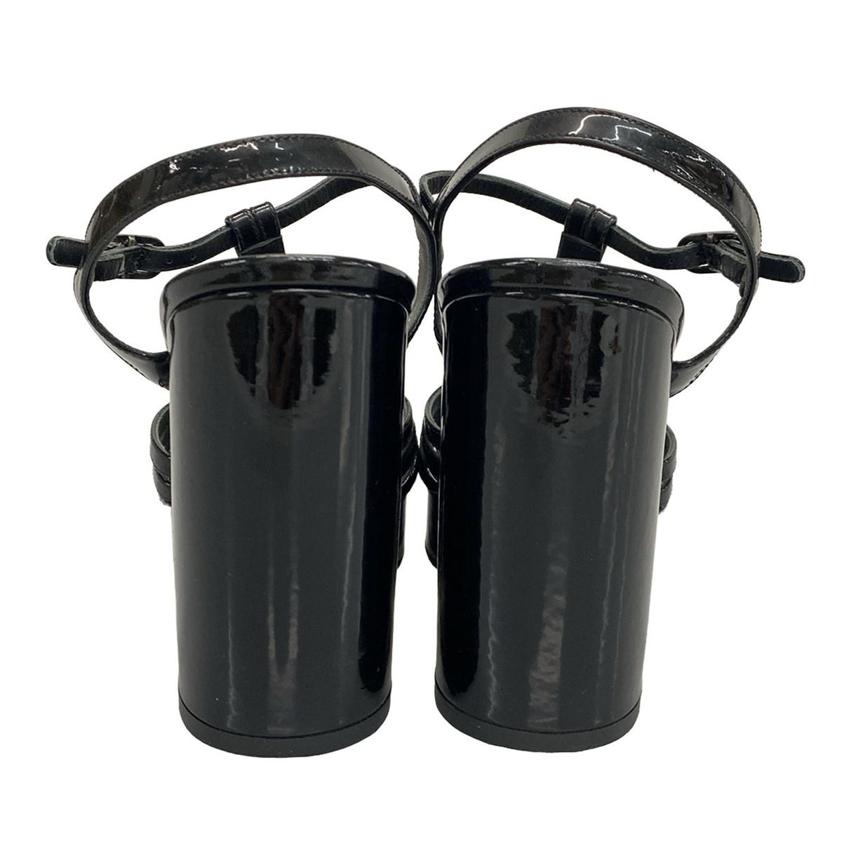 CHANEL シャネル　サンダル　38 CHANEL シャネル サンダル レディース38 ホワイト レザー 参考定価