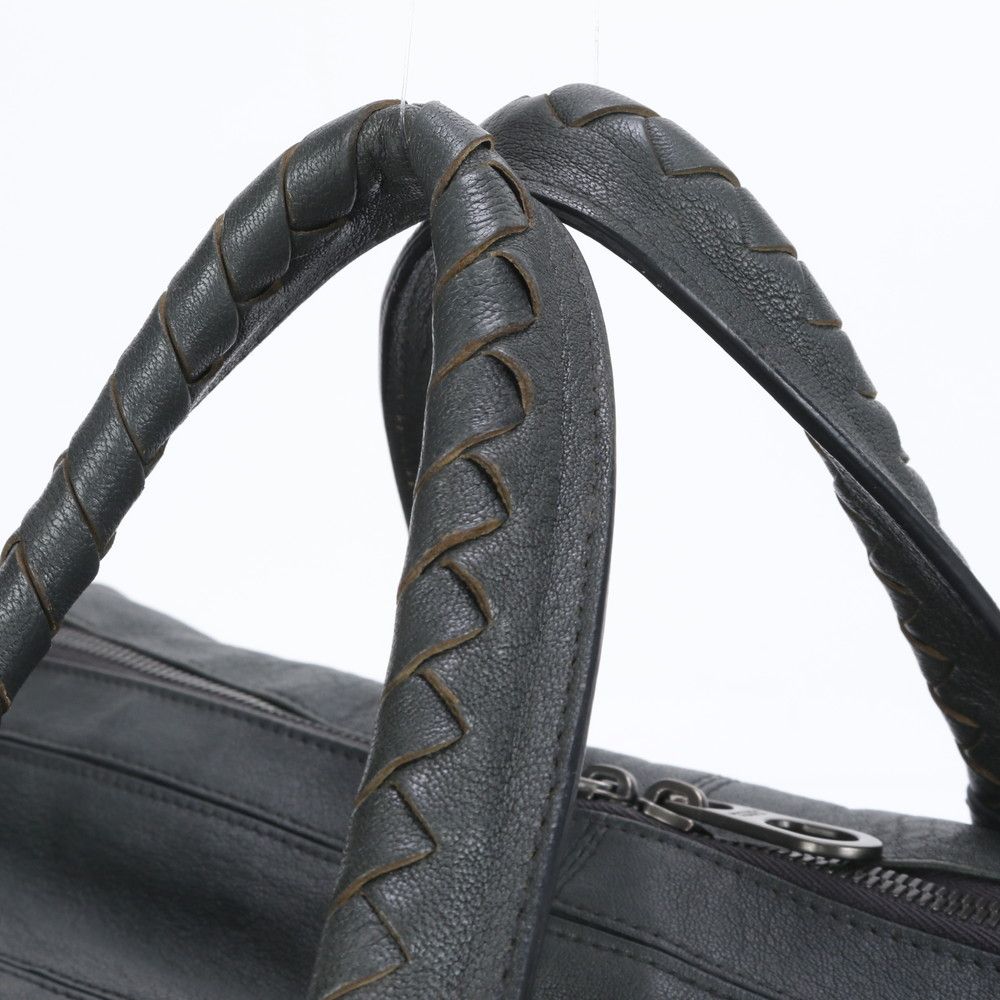 美品 ボッテガヴェネタ イントレチャート 編みこみ レザー 2WAY