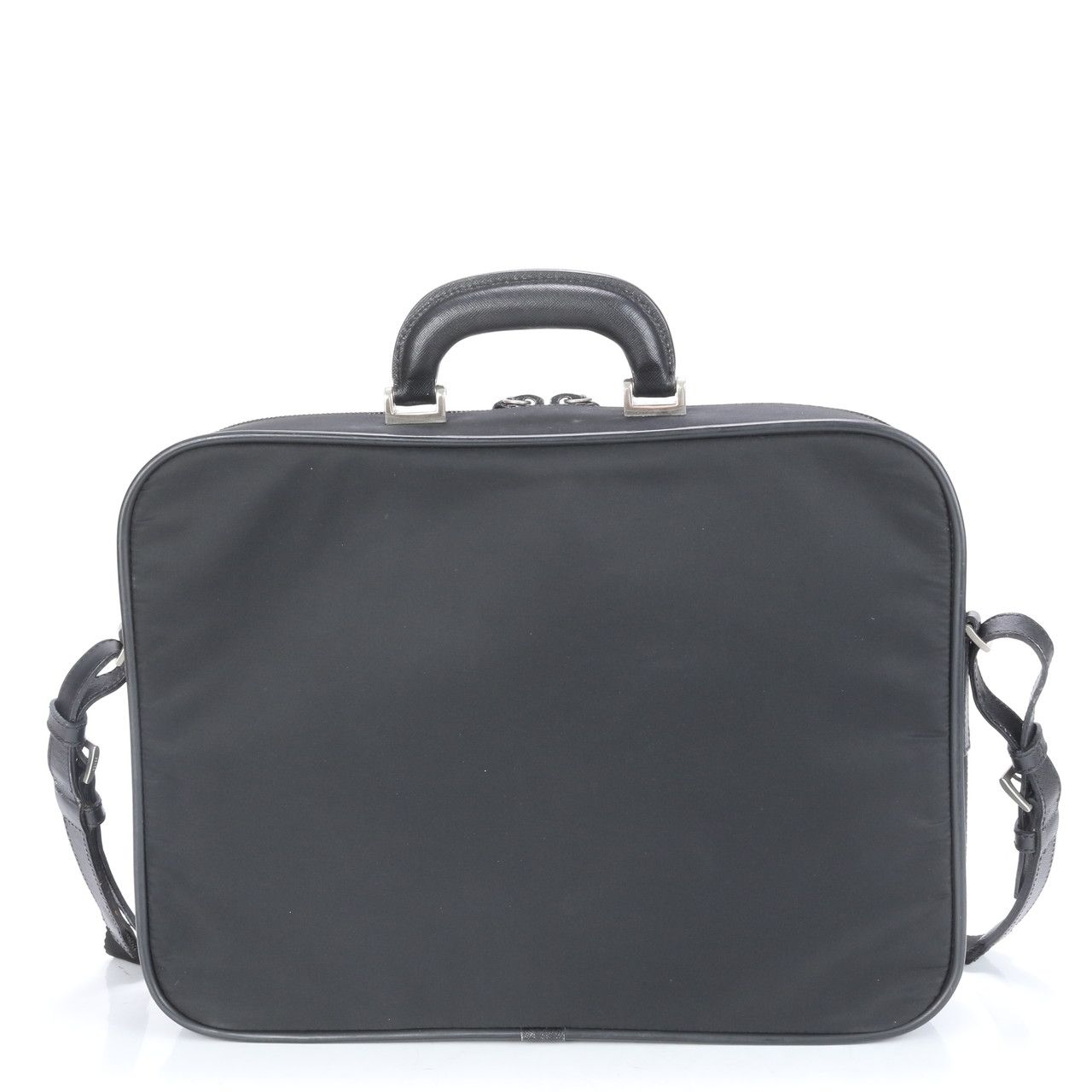 美品 プラダ テスートナイロン トライアングルロゴ 2WAY ビジネス