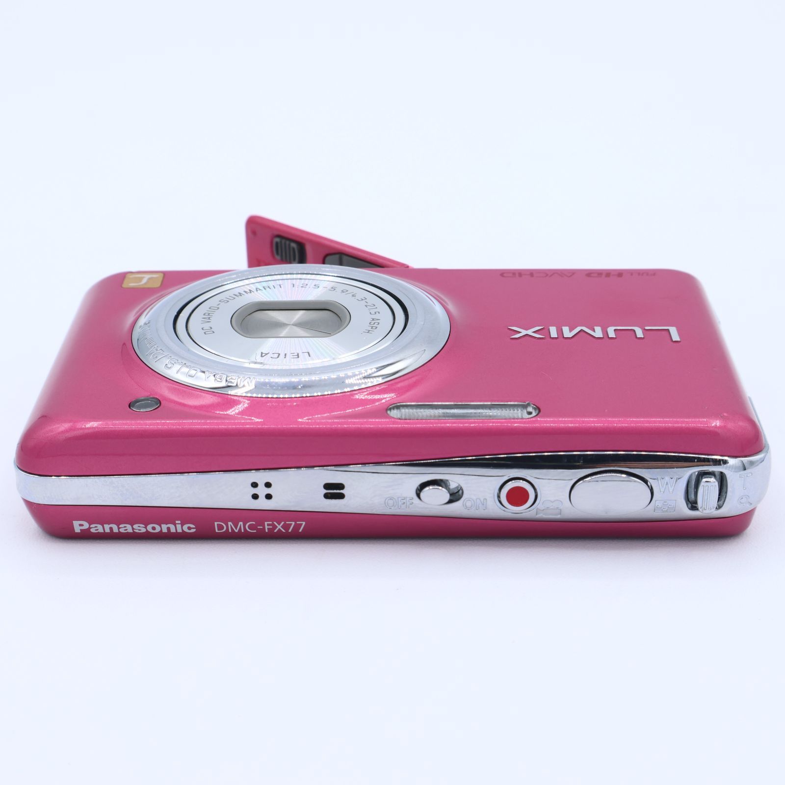 Panasonic LUMIX DMC-FX77 ピンク　パナソニック　デジカメ Panasonic LUMIX FX77 デジタルカメラ ピンク 公式通販 Panasonic