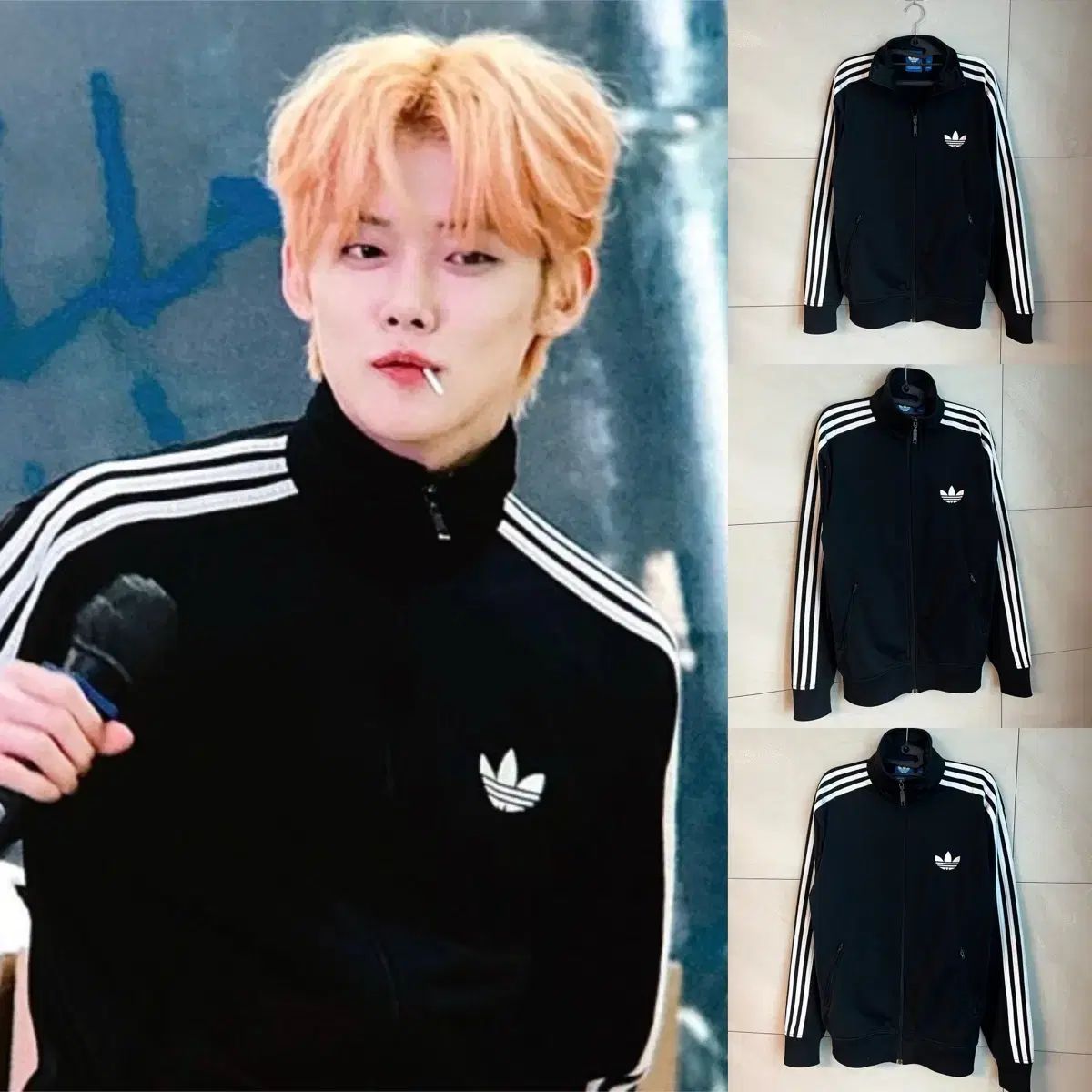 TXT ヨンジュン(YEONJUN・チェヨンジュン) adidas 旧ファイヤーバード