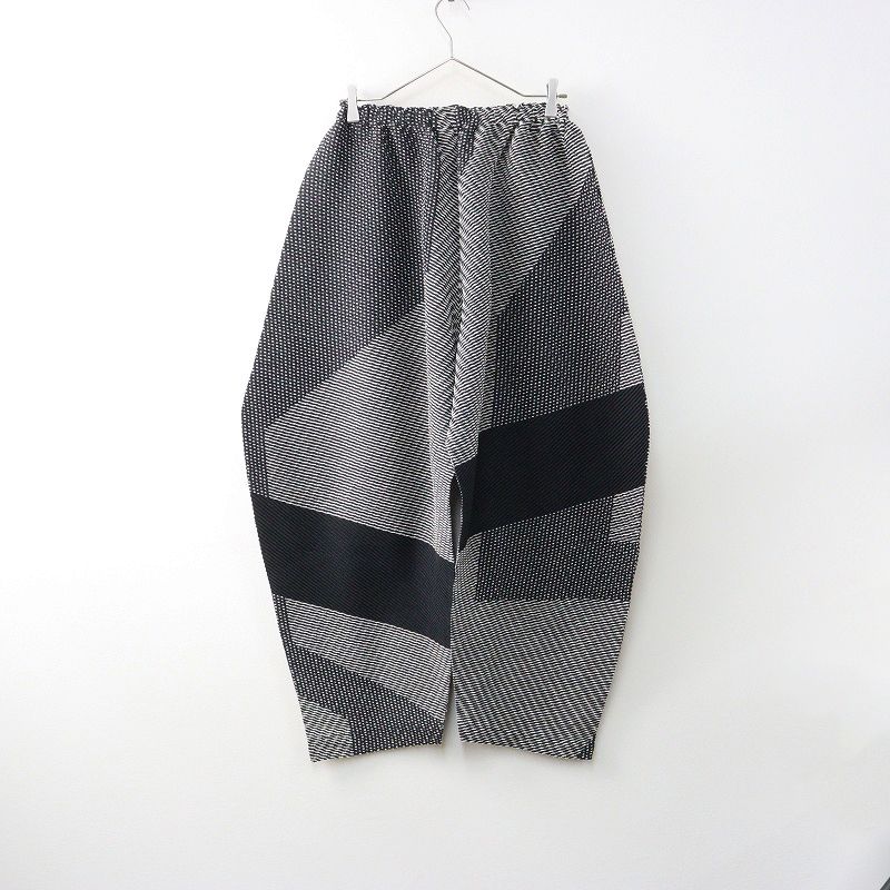 サンプル品 2007年 イッセイミヤケ ISSEY MIYAKE 藤原大期 刺繍切替