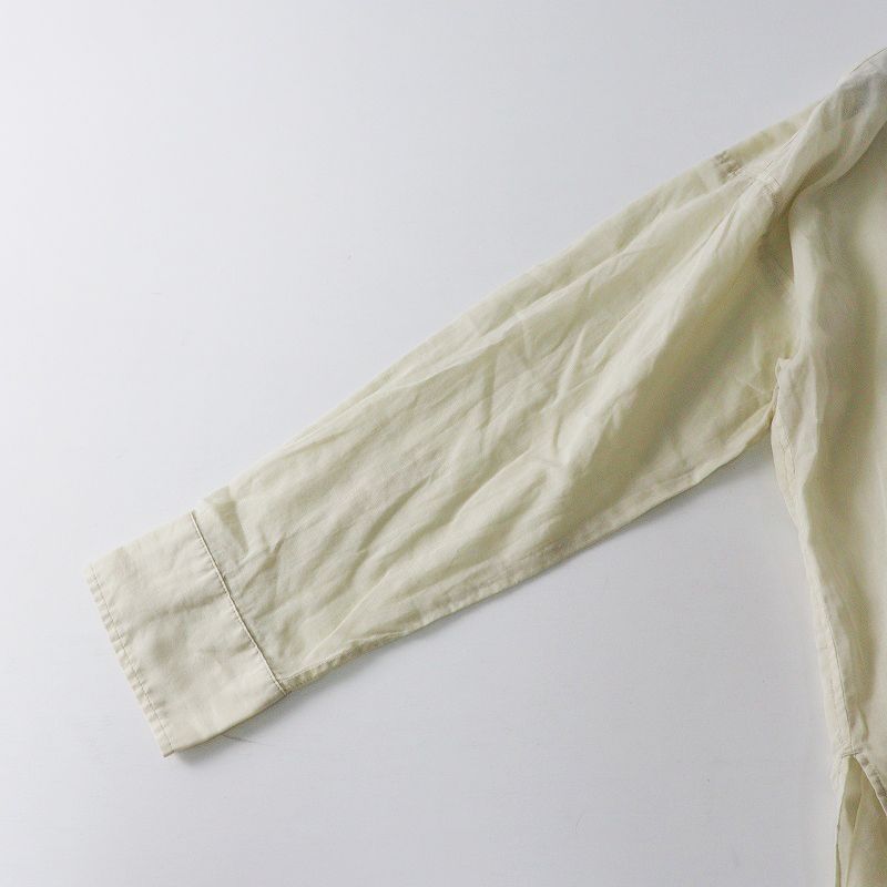 2025SS プラージュ Plage PURE RAMIE SHEER シャツ ｜ベージュ