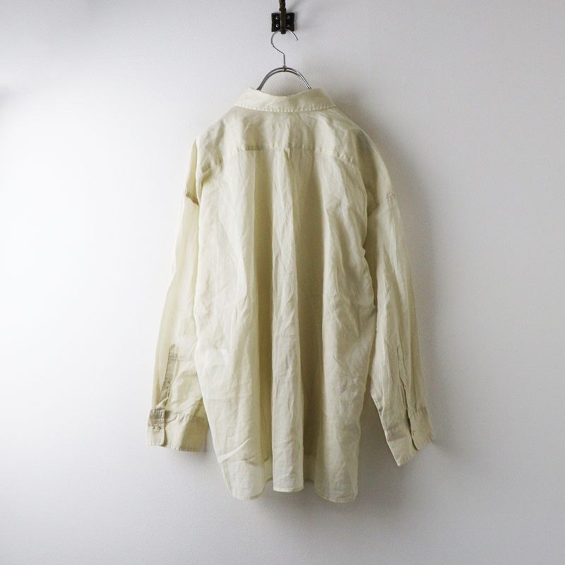 2025SS プラージュ Plage PURE RAMIE SHEER シャツ ｜ベージュ