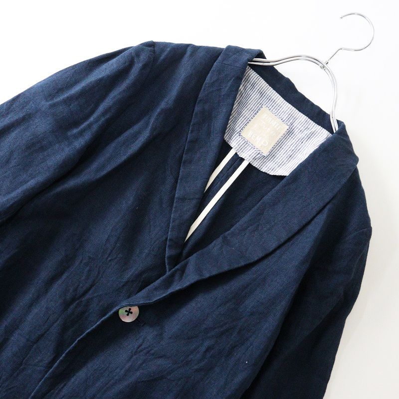 パラスパレス イジェップ pal'las palace ijep インディゴ染めリネン1B