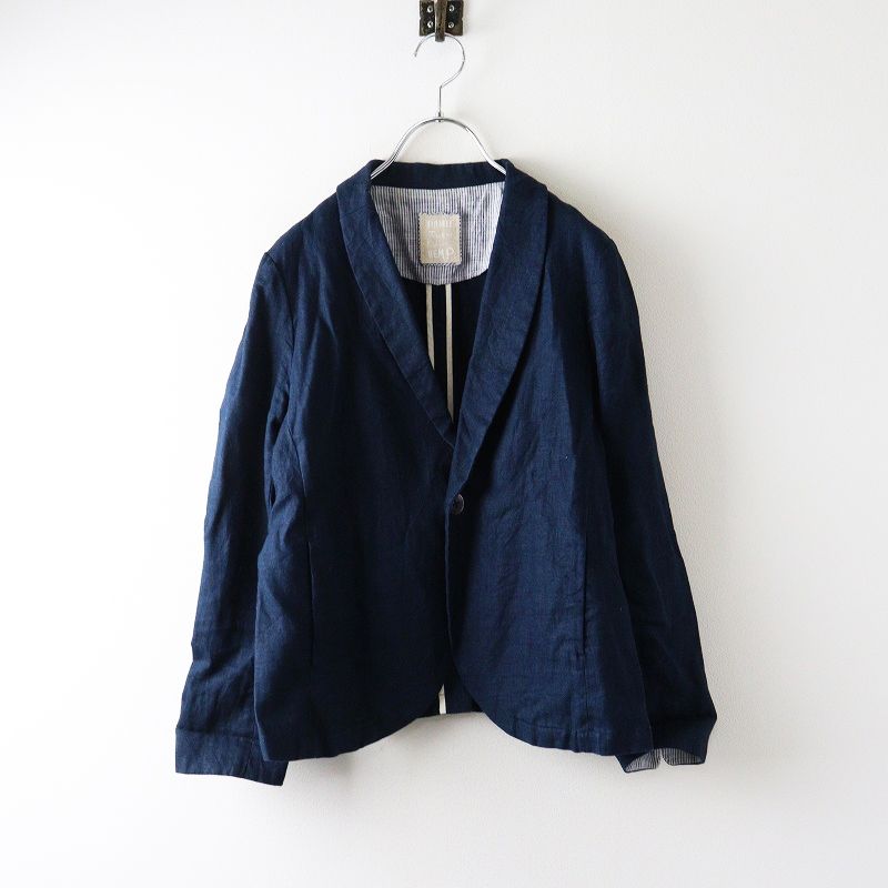 パラスパレス イジェップ pal'las palace ijep インディゴ染めリネン1B