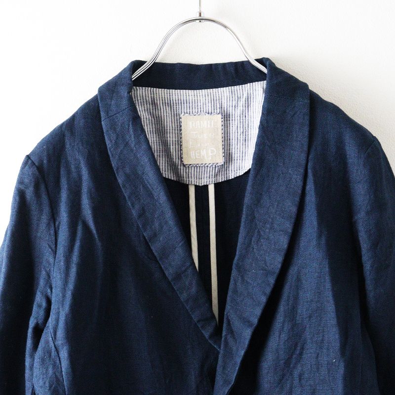 パラスパレス イジェップ pal'las palace ijep インディゴ染めリネン1B