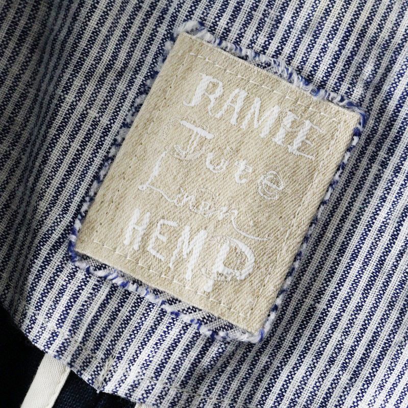 パラスパレス イジェップ pal'las palace ijep インディゴ染めリネン1B