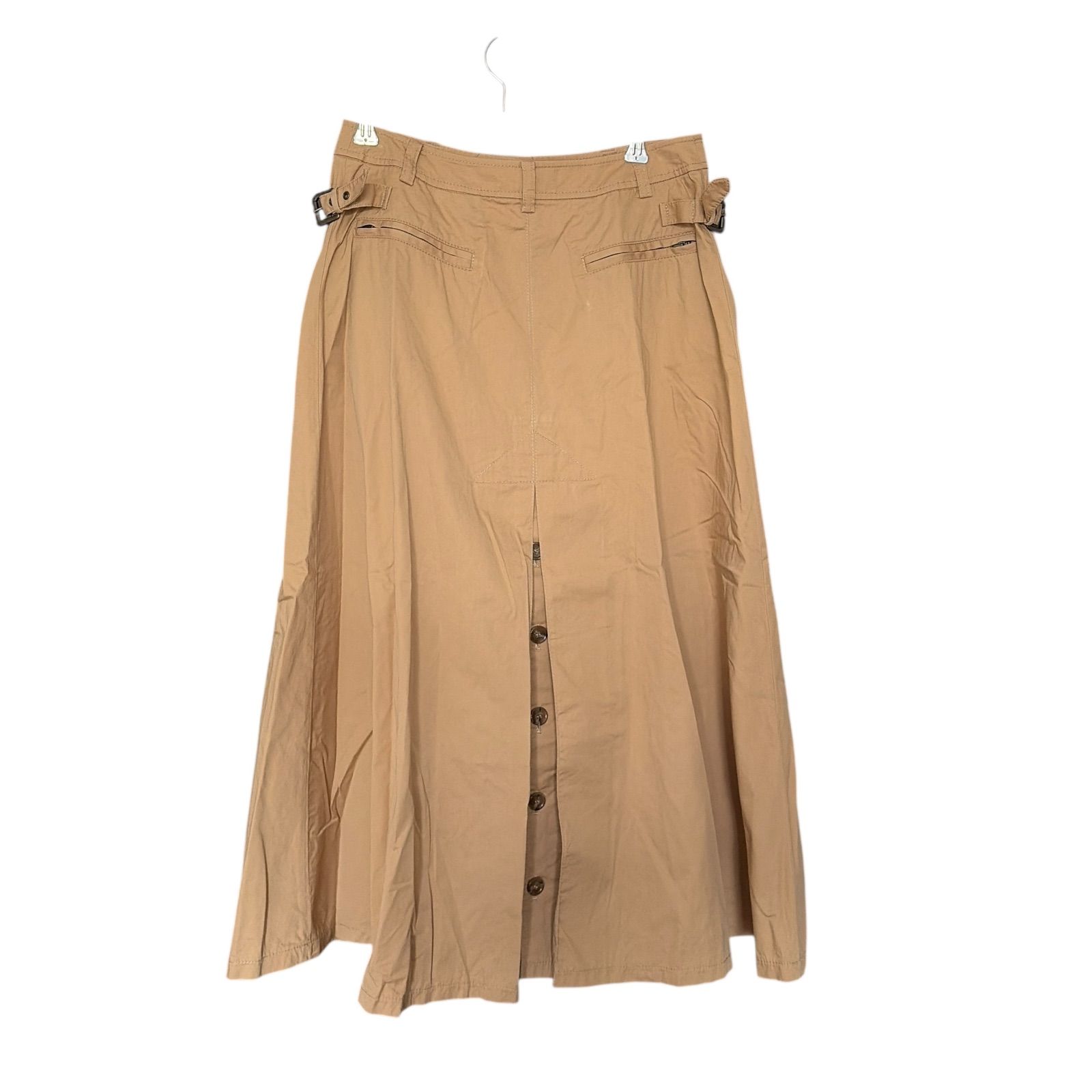 Z1623 SCAPA ロングスカート スキャパ フレア イタリア コットン