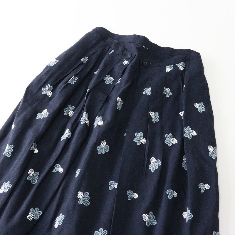 2022SS ミナペルホネン mina perhonen light berry 刺繍 リネン