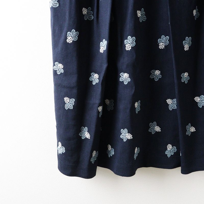 2022SS ミナペルホネン mina perhonen light berry 刺繍 リネン