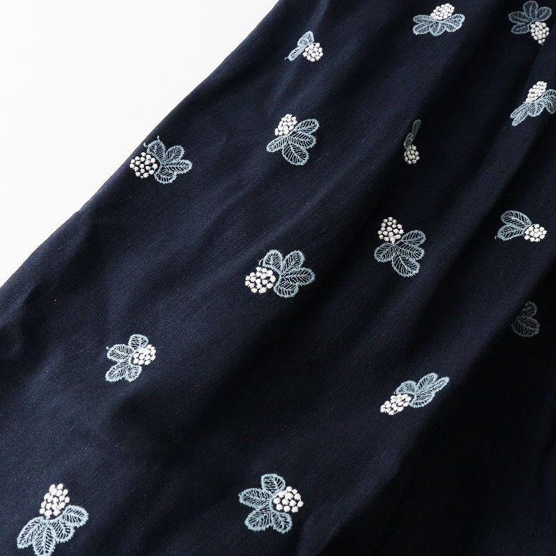 2022SS ミナペルホネン mina perhonen light berry 刺繍 リネン