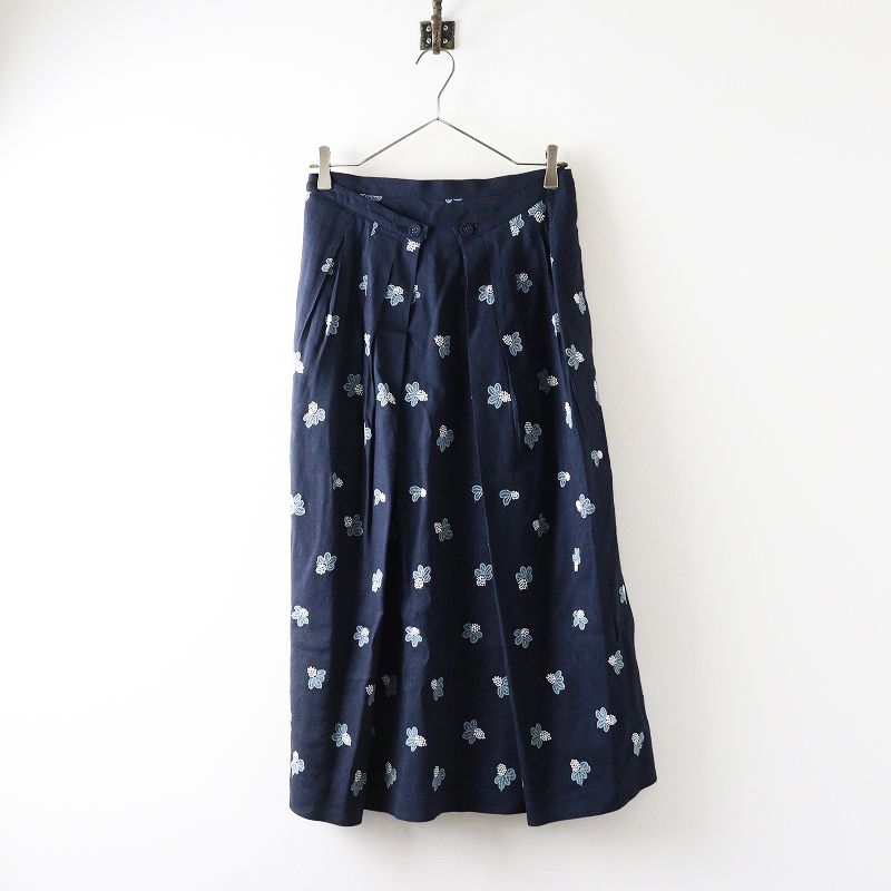 2022SS ミナペルホネン mina perhonen light berry 刺繍 リネン