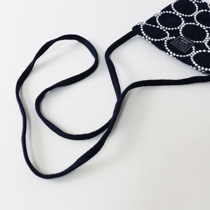 美品 限定商品 ミナペルホネン mina perhonen tambourine pocketbag