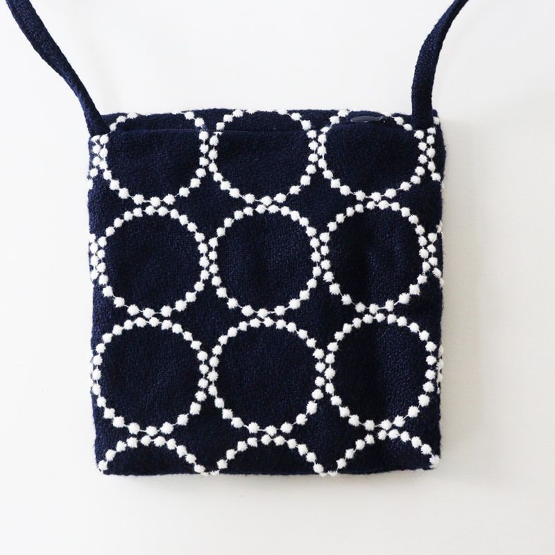 美品 限定商品 ミナペルホネン mina perhonen tambourine pocketbag