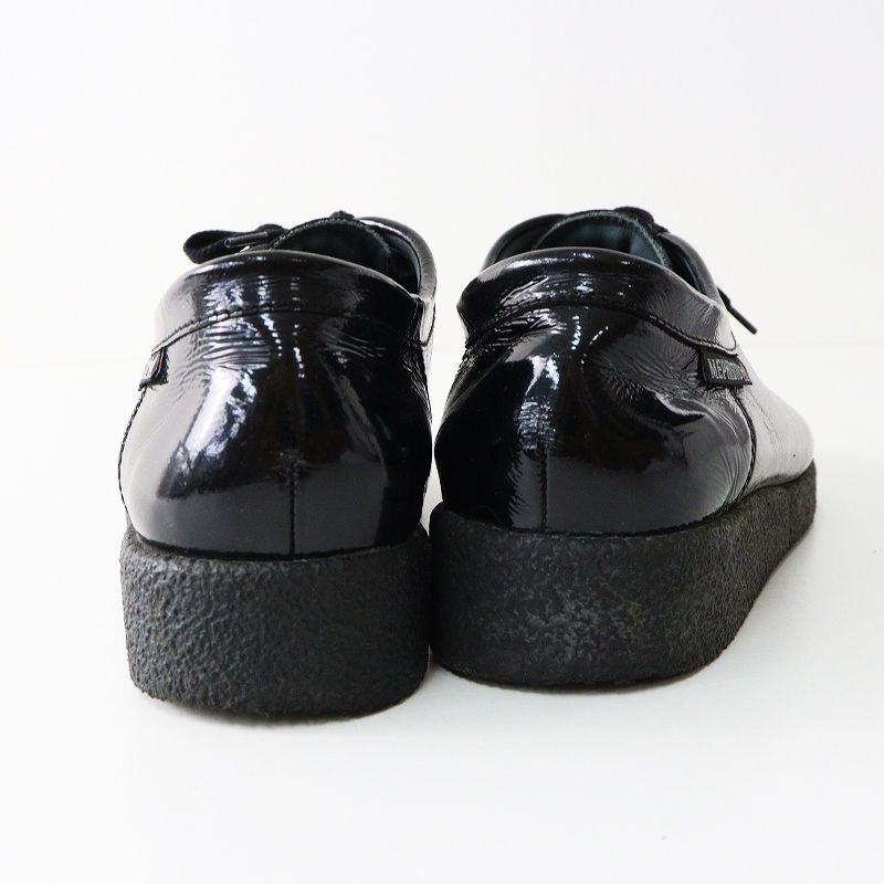 美品 メフィスト MEPHISTO パテントレザー チロリアン シューズ 8