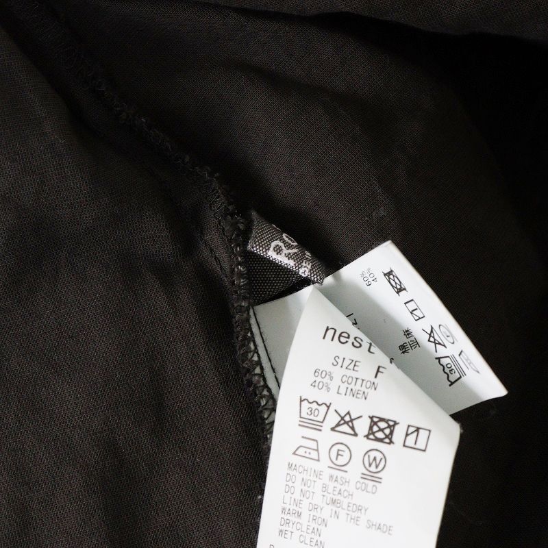 美品 2025AW 今季 ネストローブ nest Robe 清水 みさとさん別注 シアー