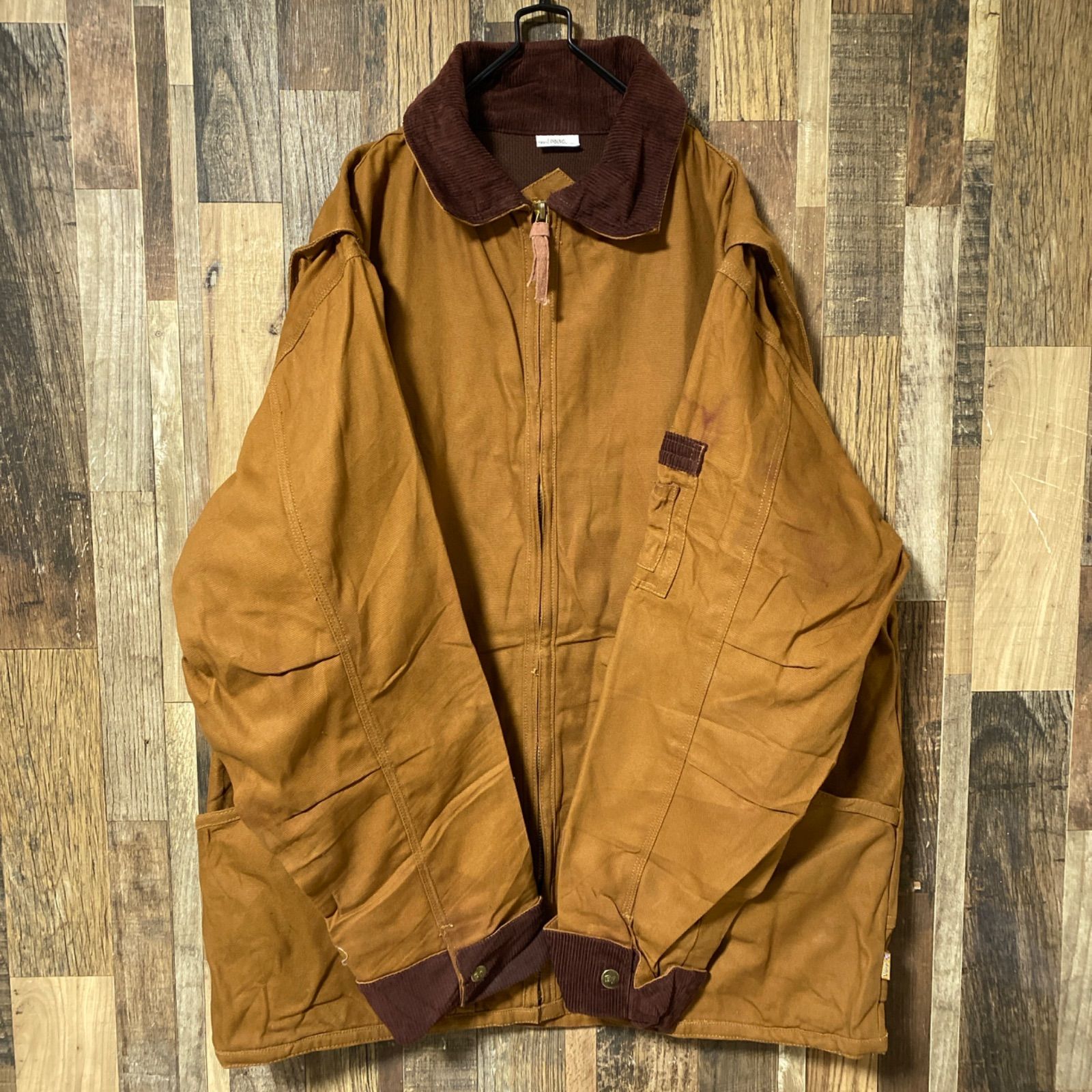 ディッキーズ デトロイトジャケット ダック地 ホワイト DURON