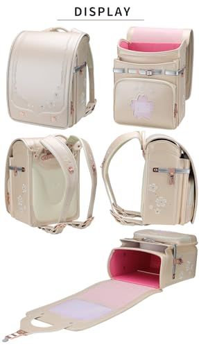新品】桜 ランドセル 女の子 ワンタッチロック 軽量 豪華 刺? A4